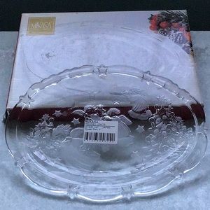 Mikasa Holiday Lights Sweet Dish 9” Japan